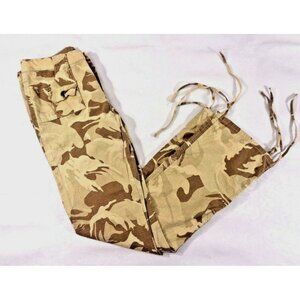 Rustic Jeans Camo Camouflage Pants Tan Brown Womens / Juniors Size 7